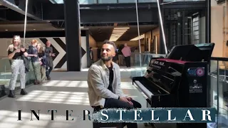 Shoppers React to Epic Interstellar Cover in Public