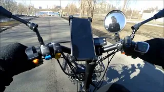 Эл.трицикл для инвалидов, полный привод, испытание ч.2 (Electric tricycle, four-wheel drive, test 2)