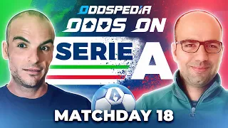 Odds On: Serie A - Matchday 18 - Free Football Betting Tips, Picks & Predictions