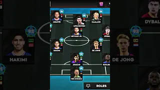 best passing squad Dls max team  | 3-2-3-2 Formation | #shorts #viral