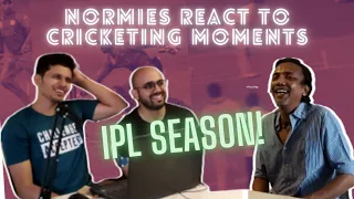 NORMIES REACT TO CRICKETING MOMENTS || NORMIES REACT EPISODE 14