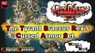 Divinity Original Sin 2: The Tyrant Braccus Rex's Cursed Armor Set.