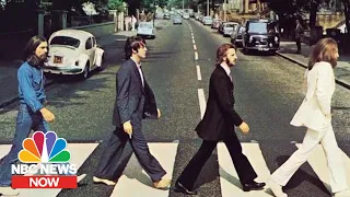 Behind The Famous Beatles Abbey Road Photo | NBC News Now