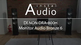 Denon DRA-800H + Monitor Audio Bronze 6. Sound Demonstration. Instal Audio Konin