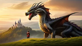 Young Prince David's Unique Adventure with the Dragon  | Bedtime Stories for Kids in English