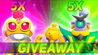 5x Sultan Carl + 5x Guard Rico Skin Mega Giveaway #giftedbysupercell