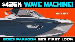 New $425K Paragon G23 Wake Surf Boat: The Ultimate Surfing Experience on the Water!