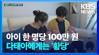 늘어나는 쌍둥이…출산·양육 정책은 그대로 / KBS  2023.06.19.