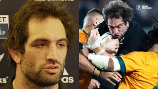 Sam Whitelock on All Blacks ruck penalties against the Wallabies in Bledisloe 1 | RugbyPass