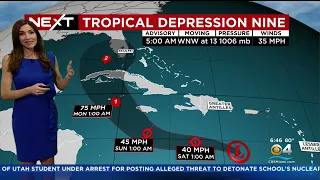 Tracking The Tropics: Tropical Depression 9 Forms In The Atlantic