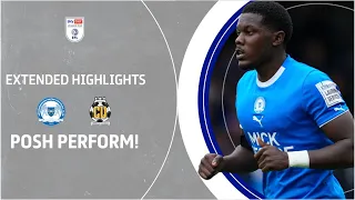 POSH PERFORM! | Peterborough United v Cambridge United extended highlights