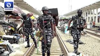 Lagos Task Force Raids Traders Along Agege Rail Line