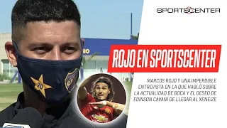 "#Cavani me dijo que le gustaba mucho la idea de venir a #Boca", #Rojo, IMPERDIBLE en #SportsCenter