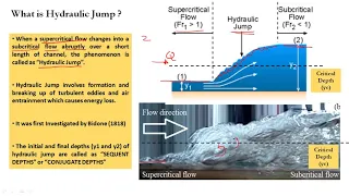 Open Channel Flow - 34 [Rapidly varied flow - Hydraulic Jump concept examples and applications]