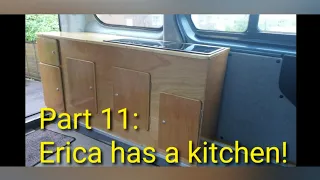 Peugeot Expert Tepee Camper Conversion - Part 11: Completing the Kitchen