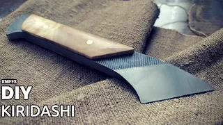 DIY kiridashi from a file