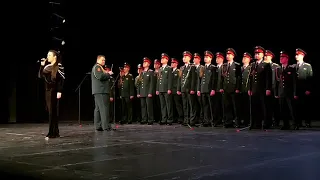 Ансамбль песни и пляски ЗВО, выступление в Великом Новгороде