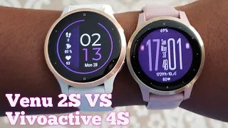 Garmin Venu 2S vs Garmin Vivoactive 4S