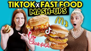 Adults Try Viral TikTok Fast Food Hacks