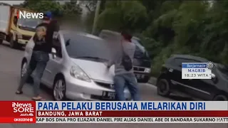 Aksi Polisi Sergap Mobil Perampok di Tol Pasir Koja, Bandung #iNewsSore 26/04