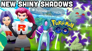 New shiny Shadows + Jessie & James Battles in Pokemon GO | Shadow Suicune Now Available