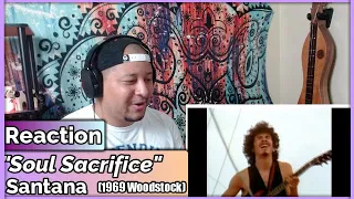 Santana- Soul Sacrifice (1969 Woodstock) (REACTION)
