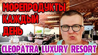 Cleopatra Luxury Resort Sharm el sheikh - 2 серия. Завтрак. Пляж. Миниклуб. За территорией. Шоу.