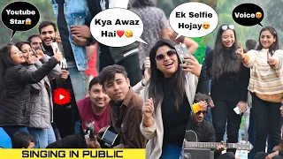 Badly Singing Prank With Twist On Delhi Cute Girls | Shocking Public Reactions😱 | Jhopdi K