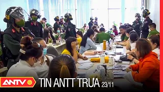 Tin an ninh trật tự nóng mới nhất 24h trưa 23/11/2022 | Tin tức thời sự Việt nam mới nhất | ANTV