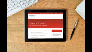 #MyHCPCStandards webinar series: Standard 6 - manage risk