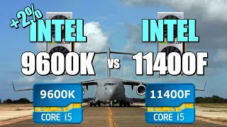 9600K vs 11400F - 2060S 💥 CSGO 💥 Fortnite 💥 PUBG 💥 GTAV 💥 Overwatch.