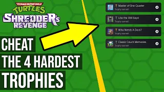 CHEAT THESE 4 HARDEST TROPHIES! Like The Old Days Trophy and MORE! - TMNT Shredder's Revenge