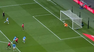 Bruno Fernandes Penalty v Man City FA Cup Final