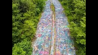 Graffiti Highway in Centralia PA - TWE 0170