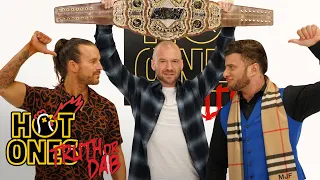 AEW Stars MJF and Adam Cole Play Truth or Dab (Bay Bay) | Hot Ones