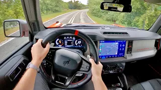 2022 Ford Bronco Raptor - POV Driving Impressions