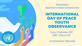 International Day of Peace Youth Observance 2021