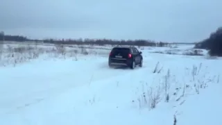 Opel Antara зимний спринт