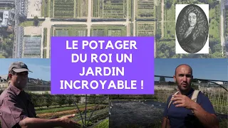 Visite du potager du roi à Versailles