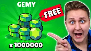 Jak zdobyć 1.000.000 Gemów ZA DARMO w Brawl Stars!🤯 *3 GRACZY JUŻ DOSTAŁO!*