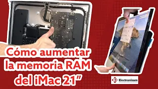 Aumentar RAM iMac21.5 de 2019. Paso a paso. Modelo A1419