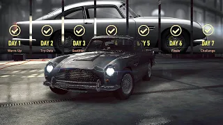 Aston Martin DB5 DAY 7 NFS No Limits Proving Grounds Gameplay Walkthrough