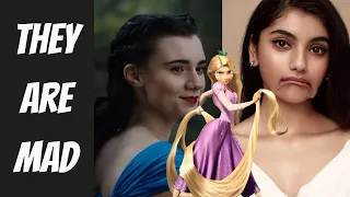 The Fans HATE Woke Disney Castings | Tangled Rapunzel Race Swap