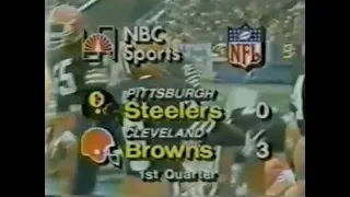 1982 Week 7 - Steelers vs. Browns