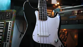 Squier Sonic Bronco Bass Demo: Dream Pop and Post-Punk Tones