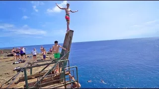 INSANE HAWAII CLIFF JUMPING!! *BEST DAY EVER*