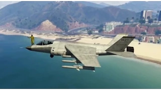 GTA 5 Hydra Stunts and Fails - GTA V Heist Aircraft Carrier and Yacht Funny Moments PS4 Gameplay