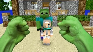 REALISTIC MINECRAFT ~ STEVE BECOMES HULK