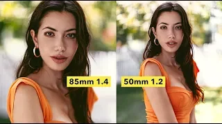 50mm 1.2 vs 85mm 1.4 Comparison