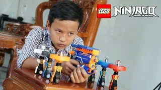 NERF GUN LEGO NINJAGO BATTLE SHOT